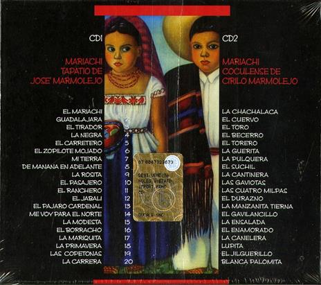 Traditional Mexican Mariachi Anthology - CD Audio - 2