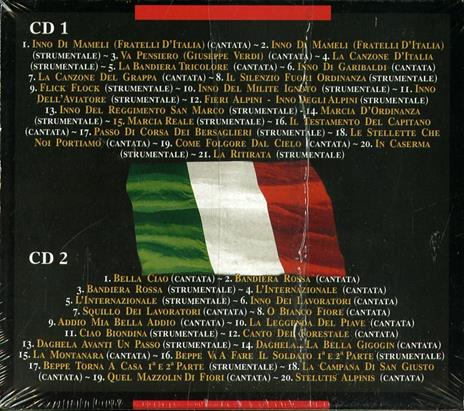 Italia. Inni, marce militari e canti politici - CD Audio - 2