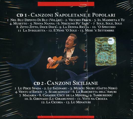 Canzoni popolari napoletane e siciliane - CD Audio di Domenico Modugno - 2