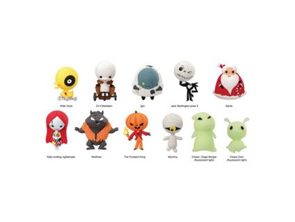 Nightmare Before Natale Pvc Bag Clips Serie 3 Con Figure Int.