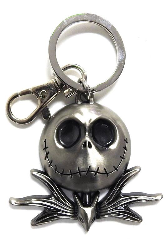 Portachiavi. Nightmare Before Christmas. Jack Head Pewter