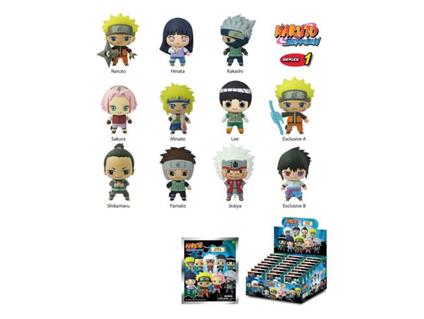 Naruto Shippuden Pvc Bag Clips Series 01 Con Figure Int.