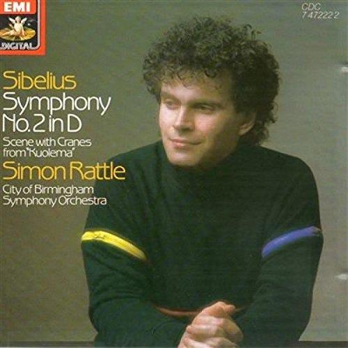 Sibelius: Sinfonia No 2, Scene With Cranes / Simon Rattle, Birmingham - CD - CD Audio