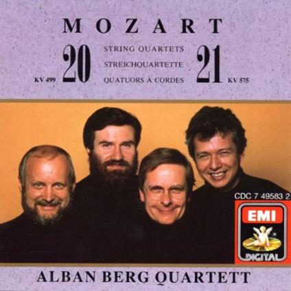 String Quartets N. 20 - CD Audio di Wolfgang Amadeus Mozart
