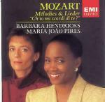 Melodie e Lieder - CD Audio di Wolfgang Amadeus Mozart,Barbara Hendricks,Maria Joao Pires
