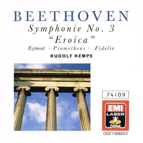 Beethoven: Symphony (Sinfonia) No 3, Egmont, Fidelio, Prometheus / Kempe CD Emi - CD Audio