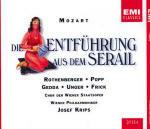 Il ratto dal serraglio (Die Entführung aus dem Serail) - CD Audio di Wolfgang Amadeus Mozart,Nicolai Gedda,Lucia Popp,Anneliese Rothenberger,Gottlob Frick,Josef Krips,Wiener Philharmoniker