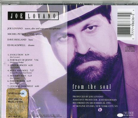 From the Soul - CD Audio di Joe Lovano - 2