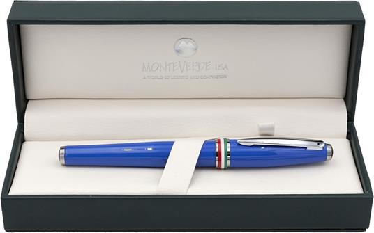 Penna Stilografica M, Aldo Domani Italia, azzurro - Monteverde - Cartoleria  e scuola | IBS