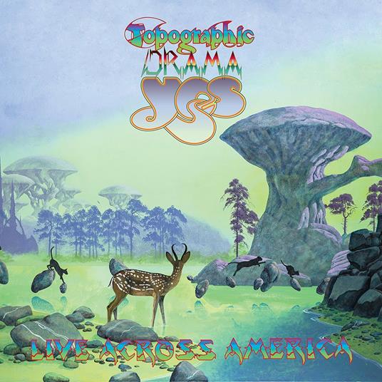 Topographic Drama. Live Across America - CD Audio di Yes