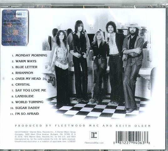 Fleetwood Mac (Remastered) - CD Audio di Fleetwood Mac - 2