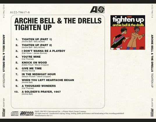 Tighten up (Japan Atlantic) - CD Audio di Archie Bell - 2