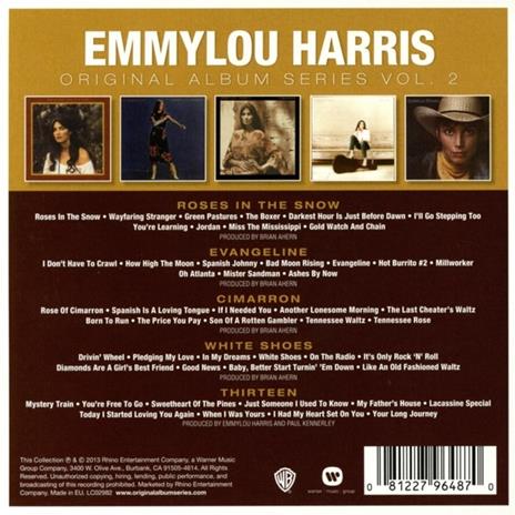Original Album Series vol. 2 - CD Audio di Emmylou Harris - 2