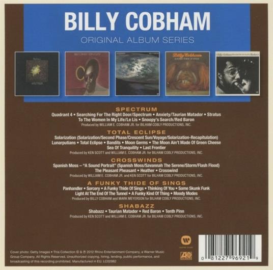 Original Album Series - CD Audio di Billy Cobham - 2