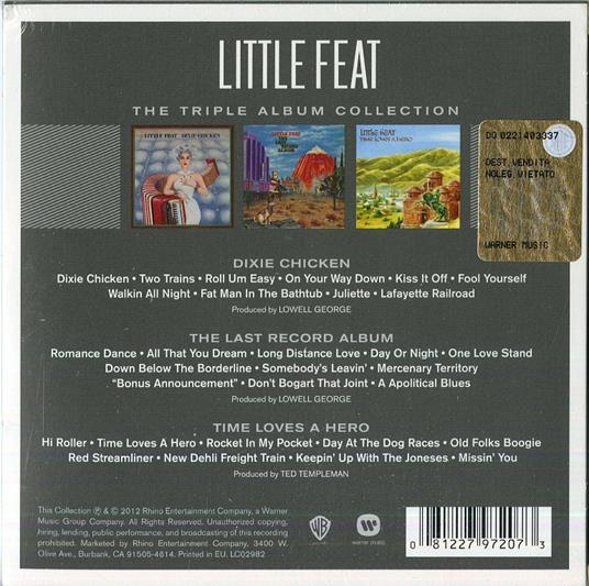 The Triple Album Collection - CD Audio di Little Feat - 2