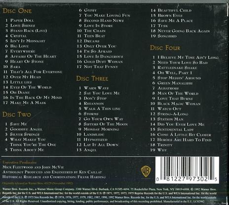 25 Years. The Chain - CD Audio di Fleetwood Mac - 2