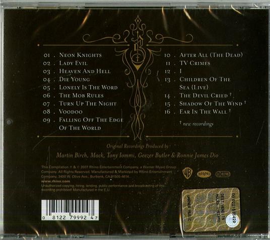 The Dio Years - CD Audio di Black Sabbath - 2