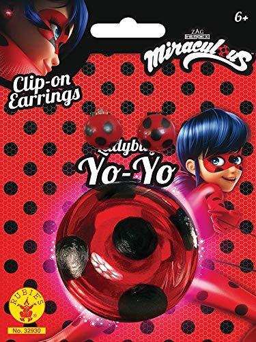 Rubie's Miraculous Ladybug 32930 Yo Yo più e orecchini - 3