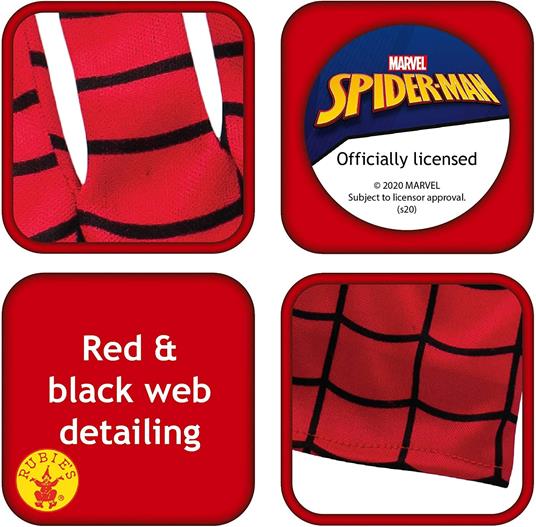 Rubie's Marvel Spider-Man Classic Guanti Per Bambino - 3