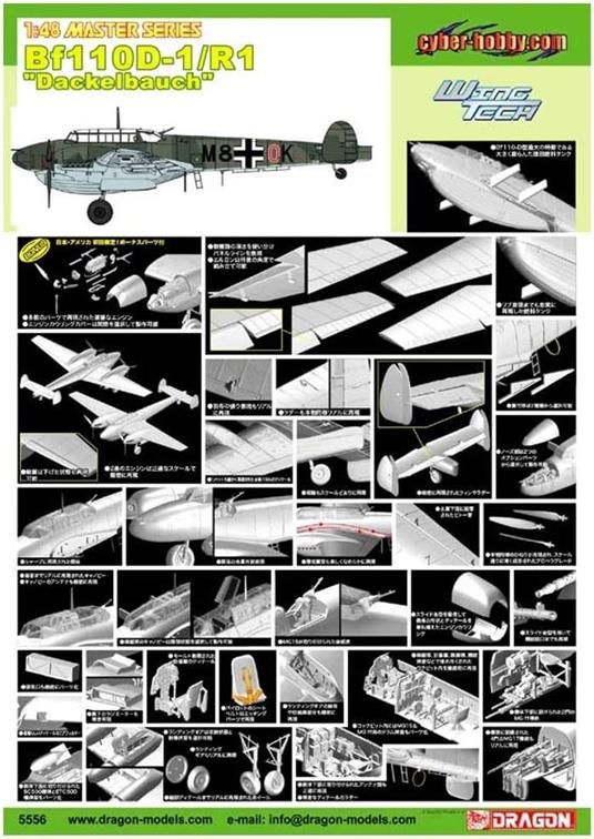 1/48 CH BF 110D-1/R1 DACKELBAUCH - 3