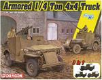 1/35 Armored 1/4-Ton 4x4 Truck W/.50-Cal Machine Gun