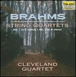 Brahms: Quartetti Per Archi Op.51 N.1,2 - CD Audio di Johannes Brahms,Cleveland Quartet