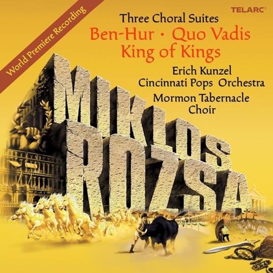 Suites corali - CD Audio di Miklos Rozsa