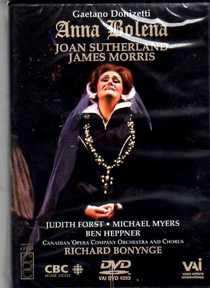 Anna Bolena (Sutherland) (DVD) - DVD di Gaetano Donizetti,Joan Sutherland,Richard Bonynge