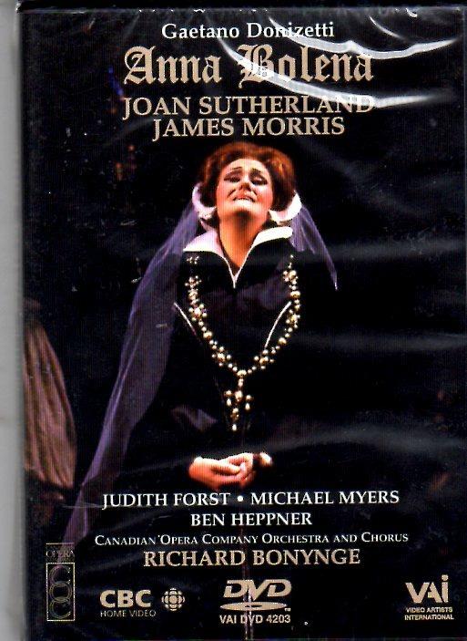 Anna Bolena (Sutherland) (DVD) - DVD di Gaetano Donizetti,Joan Sutherland,Richard Bonynge