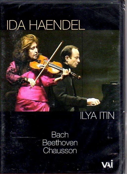 Ida Haendel (DVD) - DVD di Johann Sebastian Bach,Ludwig van Beethoven,Ernest Chausson,Ida Haendel