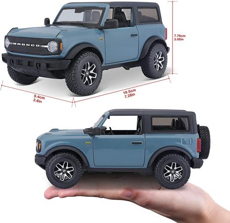 Maisto Ford Bronco Badlands 2 Doors Version 1 24 - 6