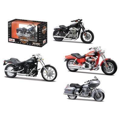 Maisto - Moto Harley Davidson 1:18 Assortimento - 2