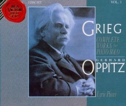 Complete Works For Piano Solo Vol.1 - CD Audio di Edvard Grieg