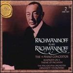 Concerti per pianoforte completi - CD Audio di Sergei Rachmaninov,Leopold Stokowski,Eugene Ormandy,Philadelphia Orchestra