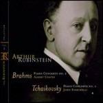 Concerto per pianoforte n.2 / Concerto per pianoforte n.1 - CD Audio di Johannes Brahms,Pyotr Ilyich Tchaikovsky,Sir John Barbirolli,Albert Coates,Arthur Rubinstein,London Symphony Orchestra