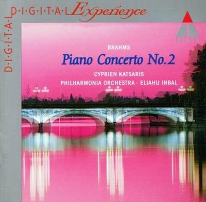 Concerto per Pianoforte n.2 - CD Audio di Johannes Brahms,Eliahu Inbal,Philharmonia Orchestra,Cyprien Katsaris