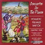 Concerti per 2 pianoforti - CD Audio di Francis Poulenc,Darius Milhaud,Bela Bartok