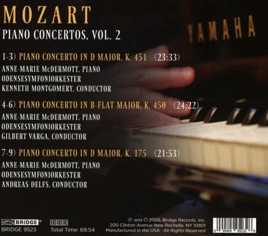 Piano Concertos - CD Audio di Wolfgang Amadeus Mozart,Anne-Marie McDermott - 2