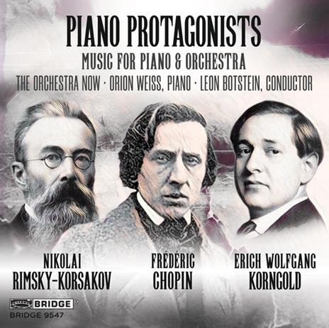 Piano Protagonists - CD Audio di Orion Weiss