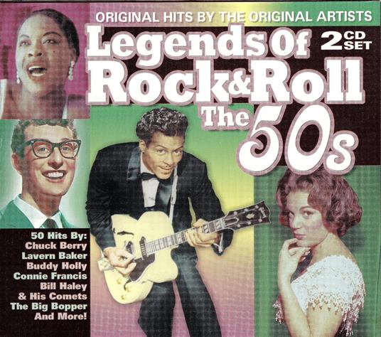 The 50's Legends Of Rock & Roll - CD Audio