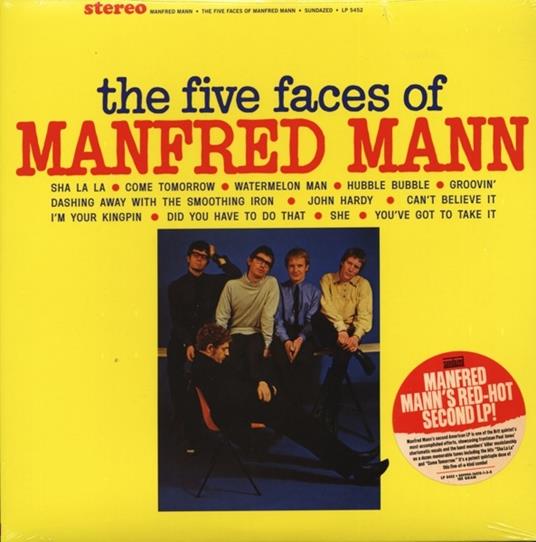 Five Faces Of Manfred Mann - Vinile LP di Manfred Mann
