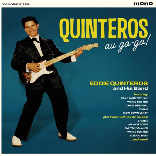 Quinteros Au-Go-Go! - Vinile LP di Eddie Quinteros