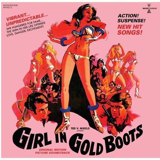 Girl in Gold Boots (Colonna Sonora) - CD Audio