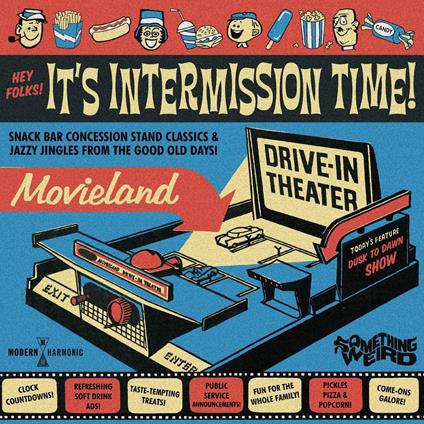 Hey Folks! It's Intermission Time! (Yellow Edition) - Vinile LP di Something Weird