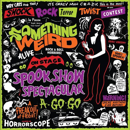 Spook Show Spectacular A-Go-Go (Orange Edition) - Vinile LP di Something Weird