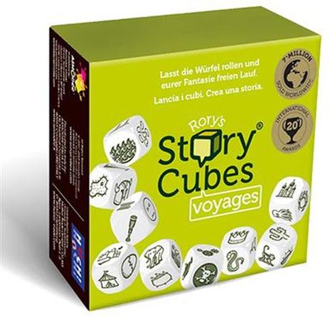 Rory's Story Cubes Voyage (verde). Base - Multi (ITA). Gioco da tavolo