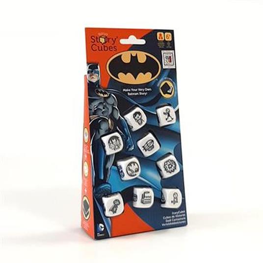 Rory's Story Cubes Batman Hangtab - Base - Multi (ITA). Gioco da tavolo