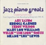 Jazz Piano Greats. From Original Piano Solo Recordings