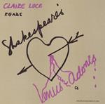 Claire Luce - Venus & Adonis: By William Shakespeare