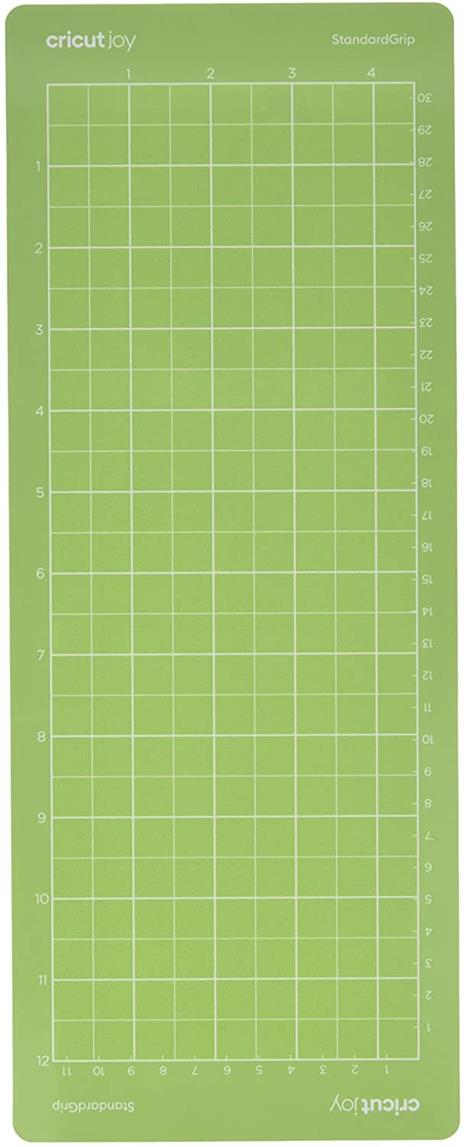 Cricut Tappetino StandardGrip Joy, 11,4 cm x 30,5 cm (4,5" x 12"), Green, Large